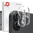 NORTHJO 2Pcs For iPhone 17 Camera Lens Protector Tempered Glass Clear Lens Film 3D Full Coverage - 1