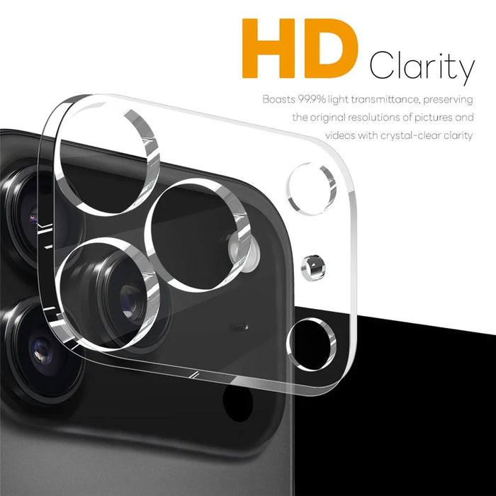 NORTHJO 2Pcs For iPhone 17 Pro Max Camera Lens Protector Tempered Glass Clear Lens Film 3D Full Coverage - 2
