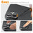 NORTHJO 2Pcs For iPhone 17 Camera Lens Protector Black Circles 3D Full Coverage Clear Tempered Glass Lens Film - 3