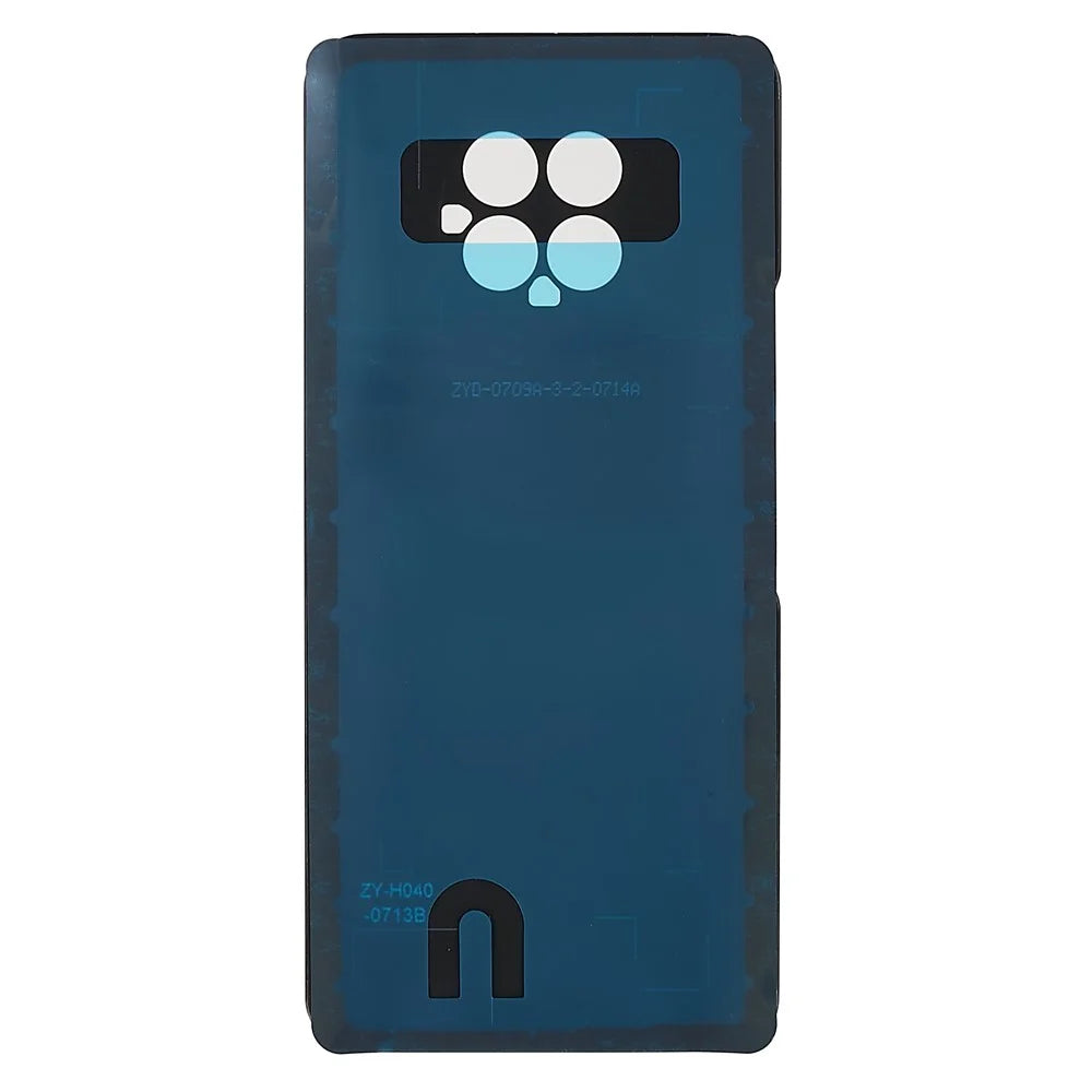 For Honor X20 5G Battery Housing Cover with Adhesive Sticker Replacement Parts - Black - 4