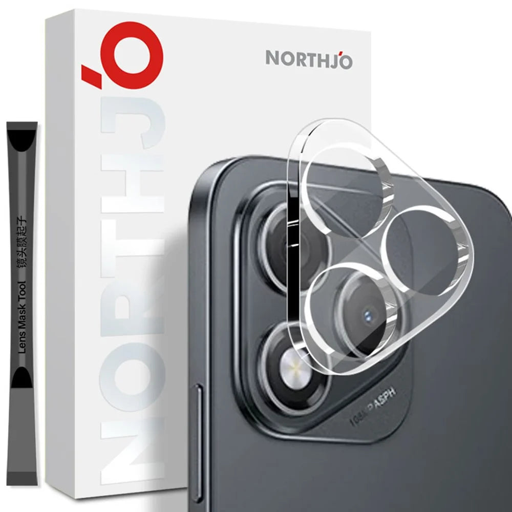 NORTHJO For Honor 400 Lite 5G Camera Lens Protector Tempered Glass HD Clear 3D Full Coverage - 1