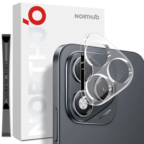 NORTHJO For Honor 400 Lite 5G Camera Lens Protector Tempered Glass HD Clear 3D Full Coverage - 1
