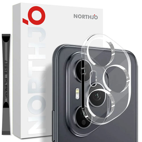 NORTHJO For Honor 400 Pro 5G (Global) Camera Lens Protector Tempered Glass HD Clear 3D Full Coverage - 1