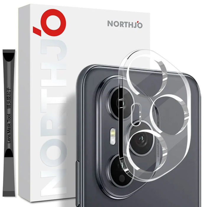 NORTHJO For Honor 400 Pro 5G (Global) Camera Lens Protector Tempered Glass HD Clear 3D Full Coverage - 1