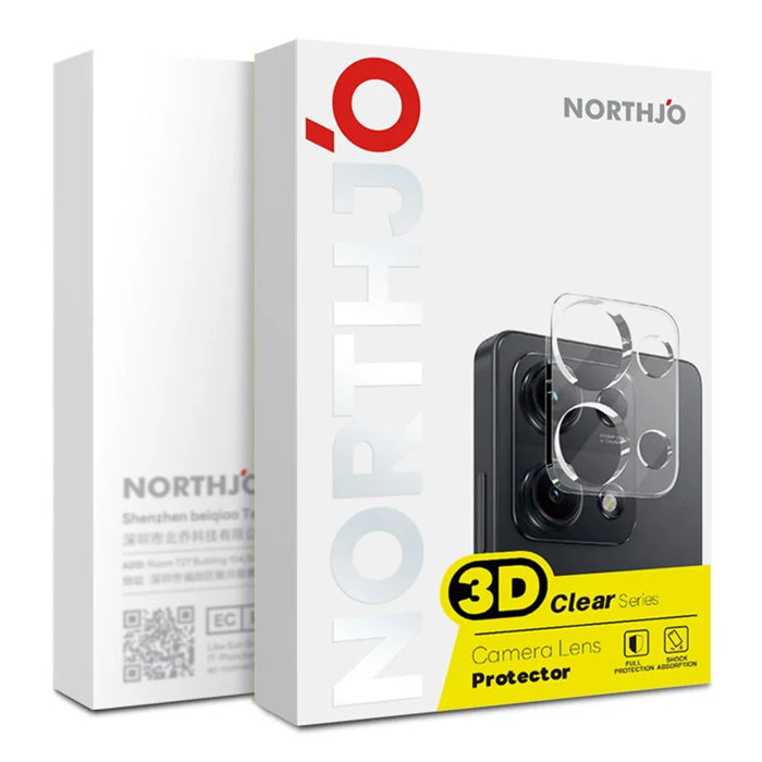 NORTHJO For Honor 400 Pro 5G (Global) Camera Lens Protector Tempered Glass HD Clear 3D Full Coverage - 4