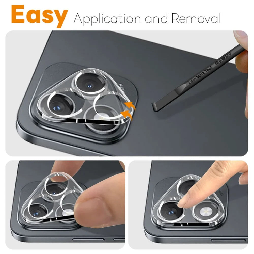 NORTHJO 2Pcs For Honor 400 Lite 5G Camera Lens Protector Tempered Glass Clear Lens Film 3D Full Coverage - 3