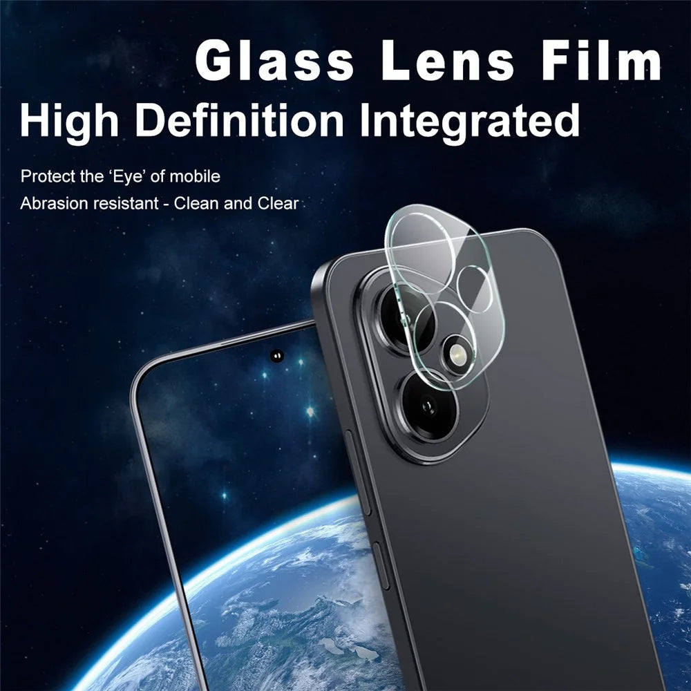IMAK For Honor 400 5G (Global) Tempered Glass Camera Lens Protector + Acrylic Lens Cap - 2