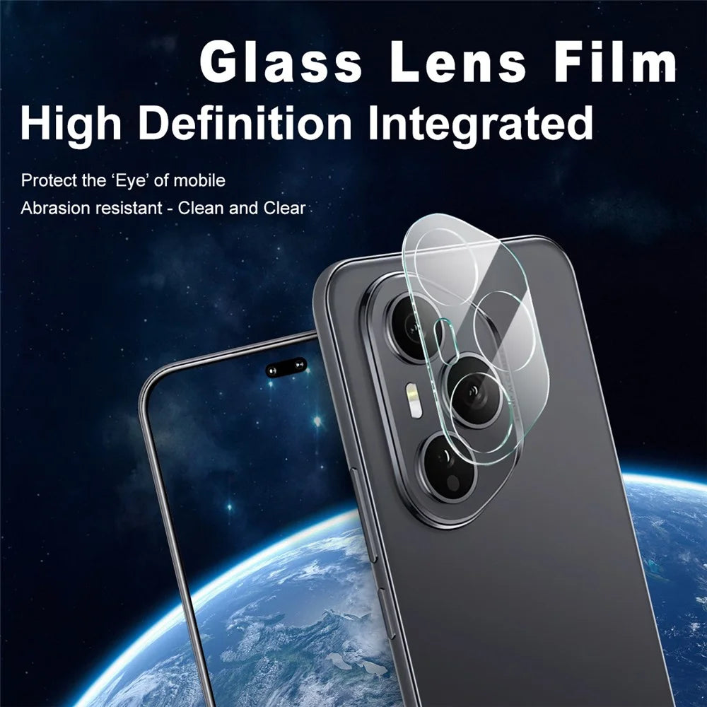 IMAK For Honor 400 Pro 5G (Global) Tempered Glass Camera Lens Protector + Acrylic Lens Cap - 2