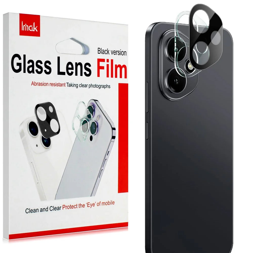 IMAK For Honor 400 5G (Global) Tempered Glass Lens Film + Acrylic Cap (Black Version) - 6