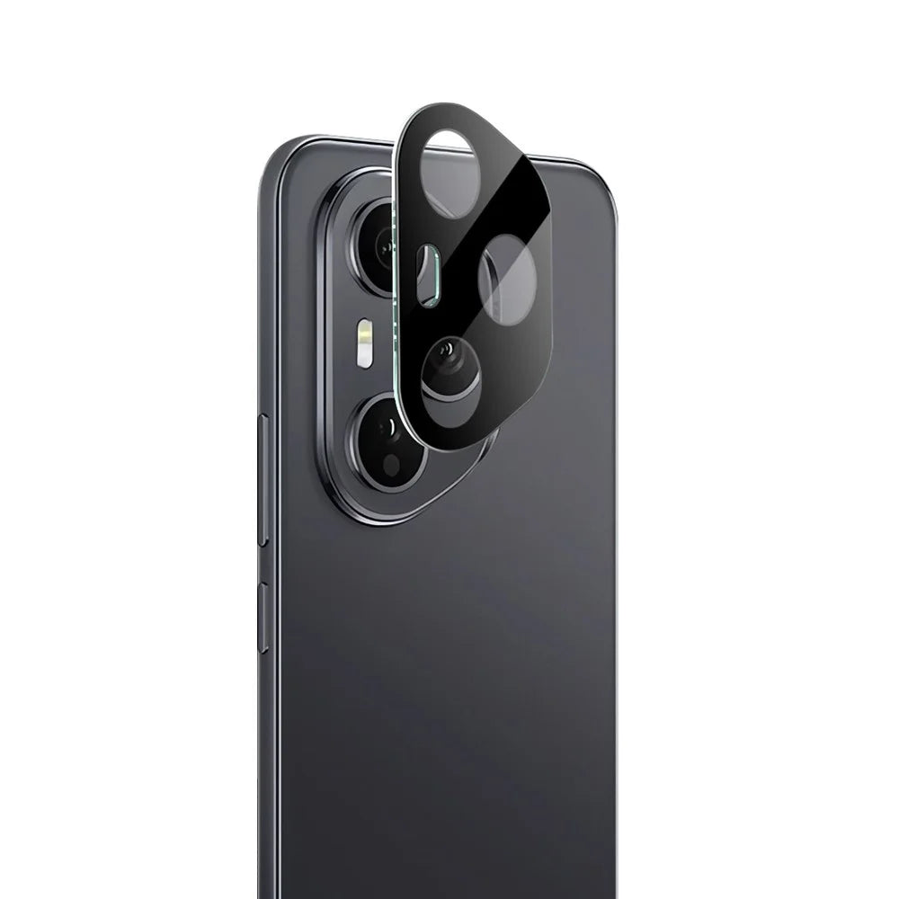 IMAK For Honor 400 Pro 5G (Global) Tempered Glass Lens Film + Acrylic Cap (Black Version) - 1
