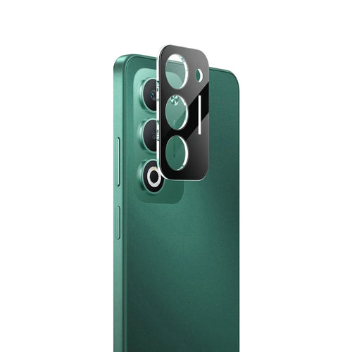 IMAK For Oppo A5 4G / A5 5G Tempered Glass Lens Film + Acrylic Cap (Black Version) - 1