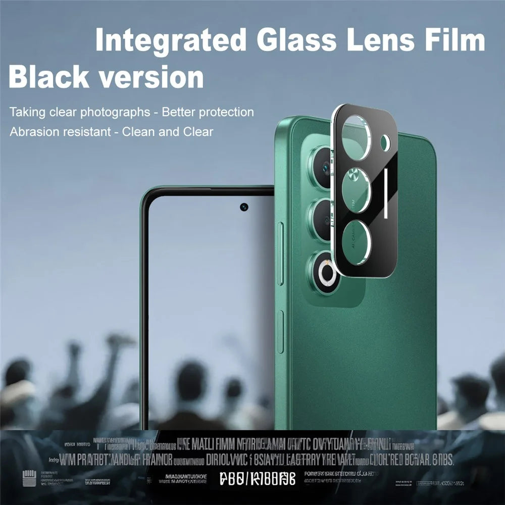 IMAK For Oppo A5 4G / A5 5G Tempered Glass Lens Film + Acrylic Cap (Black Version) - 2