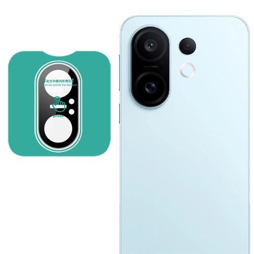 IMAK For vivo S30 Pro mini 5G Tempered Glass Camera Lens Protector with Self Positioning Frame (Black Version) - 1
