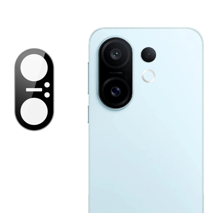 IMAK For vivo S30 Pro mini 5G Tempered Glass Camera Lens Protector with Self Positioning Frame (Black Version) - 7