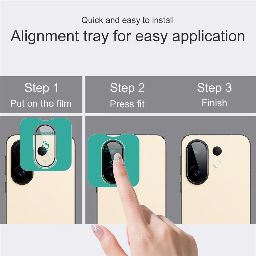 IMAK For vivo S30 Pro mini 5G Camera Lens Protector Tempered Glass Lens Film with Self Positioning Frame - 4