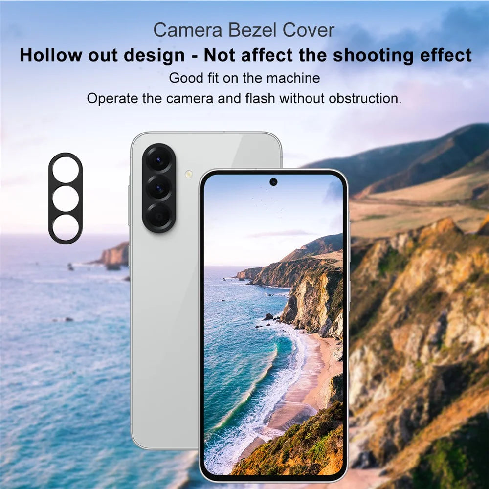 IMAK For Samsung Galaxy A56 5G Metal Camera Lens Protector Lens Protective Cover - 5
