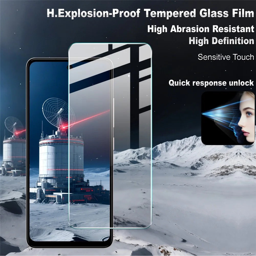 IMAK H Series Tempered Glass Screen Protector For HMD Pulse / Pulse+ / Pulse Pro , Shatter-Proof Protection Film - 3