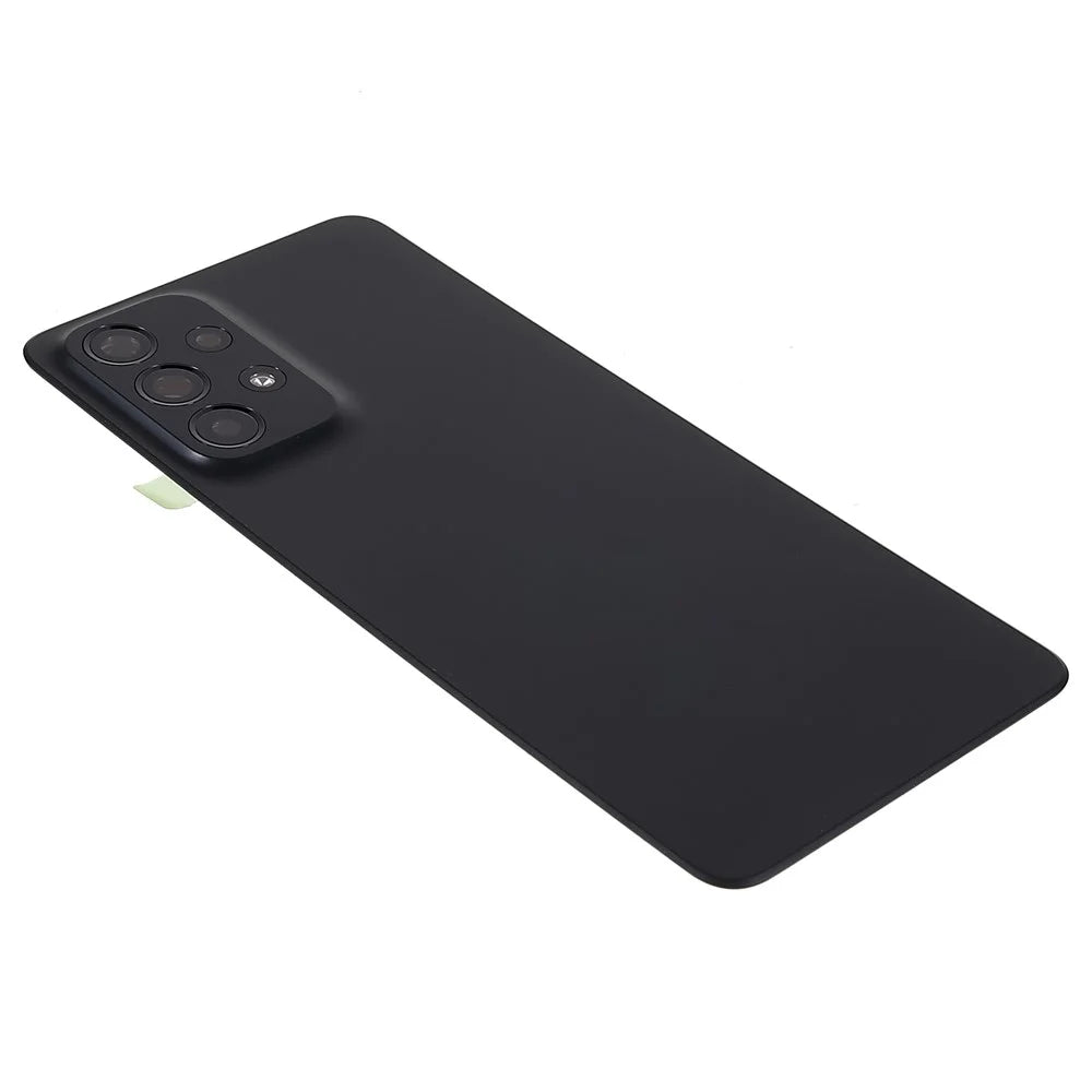 For Samsung Galaxy A33 5G A336 OEM Battery Housing with Adhesive Sticker + Camera Lens Cover - Black - 4