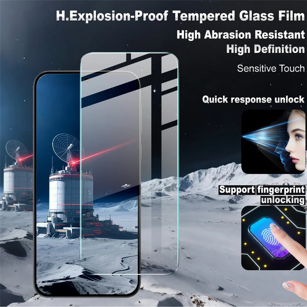 IMAK H Series For vivo S30 Pro mini 5G Screen Protector Tempered Glass HD Clear Film (Fingerprint Unlock) - 3