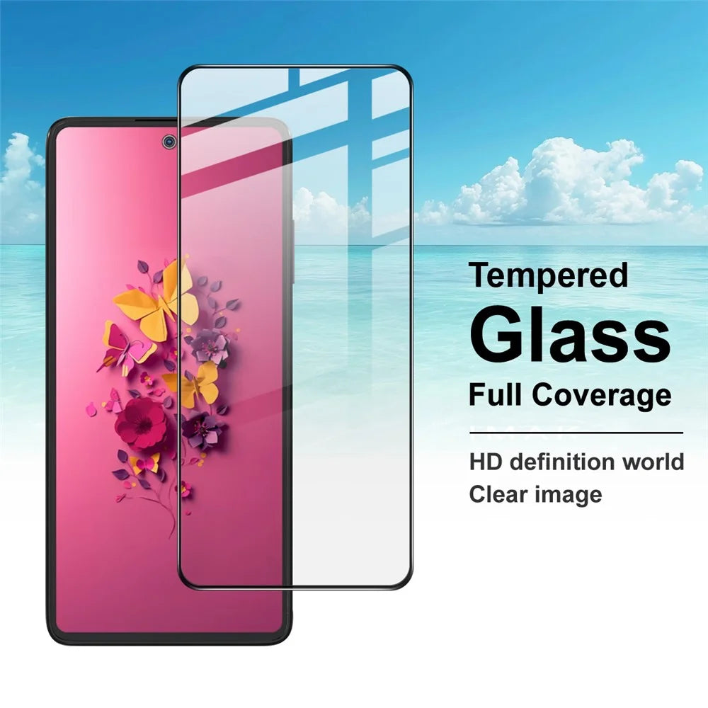 IMAK Pro+ Series For HMD Crest 5G Tempered Glass Full Screen Protector Sensitive Touch Film - 2