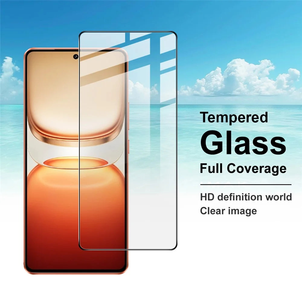 IMAK Pro+ Series Full Screen Protector For vivo iQOO Z10 Turbo 5G / iQOO Z10 Turbo Pro 5G / Y300 GT 5G , Sensitive Touch Tempered Glass Film - 2