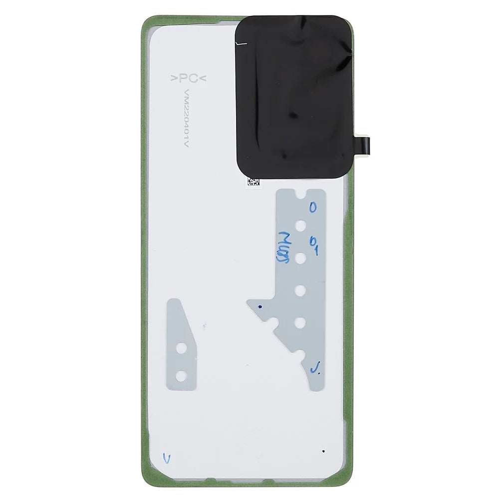 For Samsung Galaxy A73 5G A736 OEM Battery Housing with Adhesive Sticker + Camera Lens Cover - White - 3