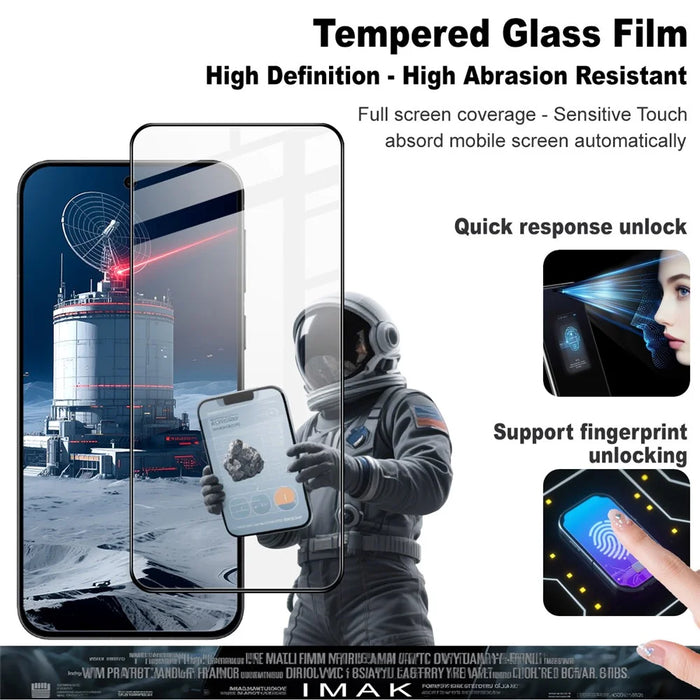 IMAK Pro+ Series For vivo S30 Pro mini 5G Screen Protector Full Coverage Tempered Glass Film (Fingerprint Unlock) - 3