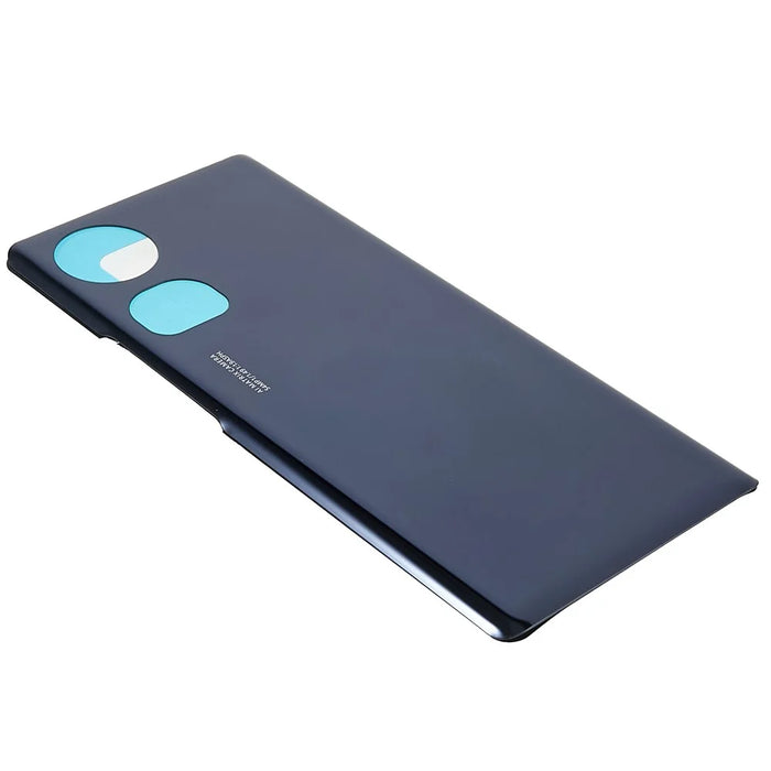 For Honor 70 5G Battery Housing Cover with Adhesive Sticker Replacement Parts - Midnight Black - 5