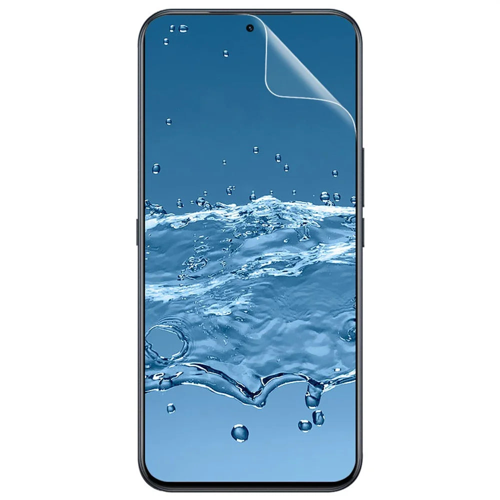 IMAK Hydrogel Film 4th Gen For Meizu Note 16 Pro Screen Protector Ultra Clear Soft TPU Film (Fingerprint Unlock) - Transparent - 4