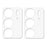 2Pcs For Realme C73 5G Camera Lens Protector 3D Arc Edge Anti-Scratch Tempered Glass Lens Film - 2