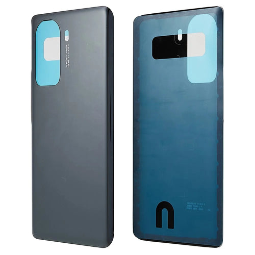 For Honor 60 Pro 5G Battery Housing Cover with Adhesive Sticker Replacement Parts - Black - 1