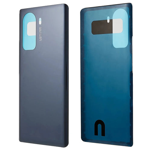 For Honor 60 5G Battery Housing Cover with Adhesive Sticker Replacement Parts - Black - 1