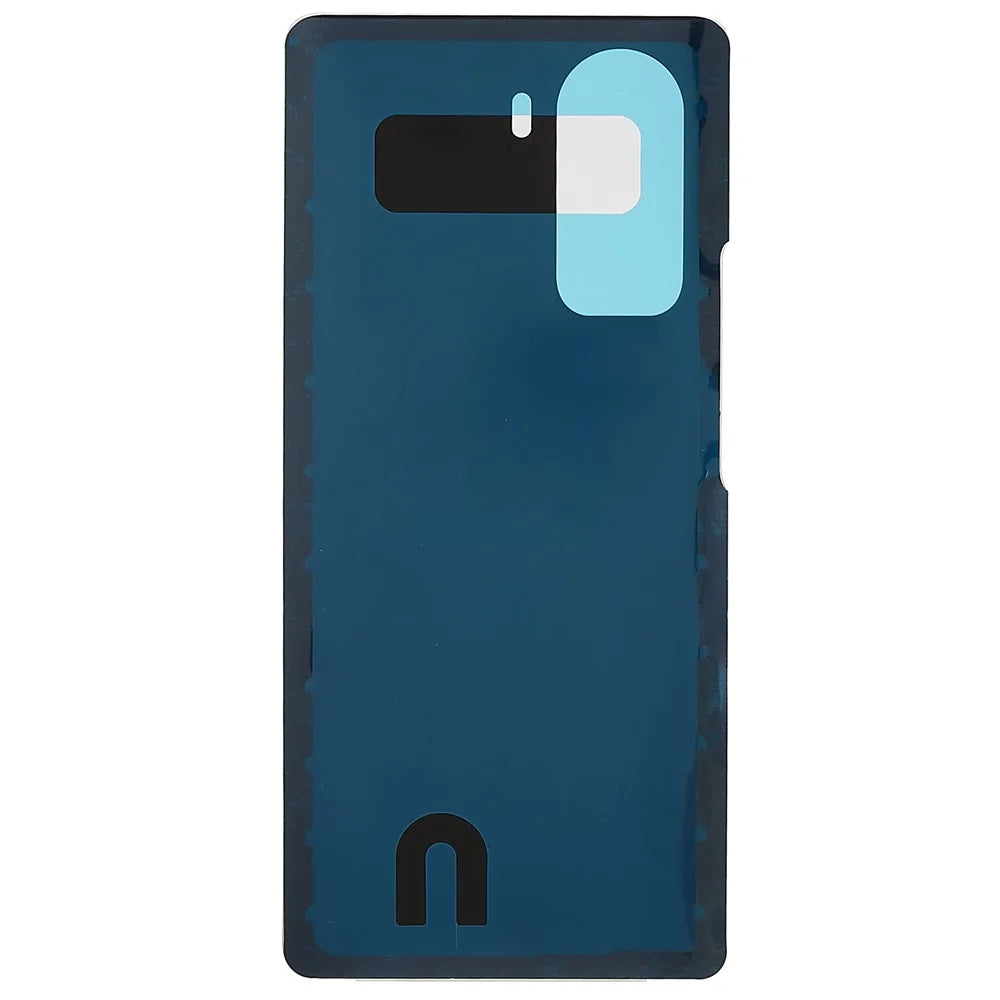 For Honor 60 5G Battery Housing Cover with Adhesive Sticker Replacement Parts - Black - 4