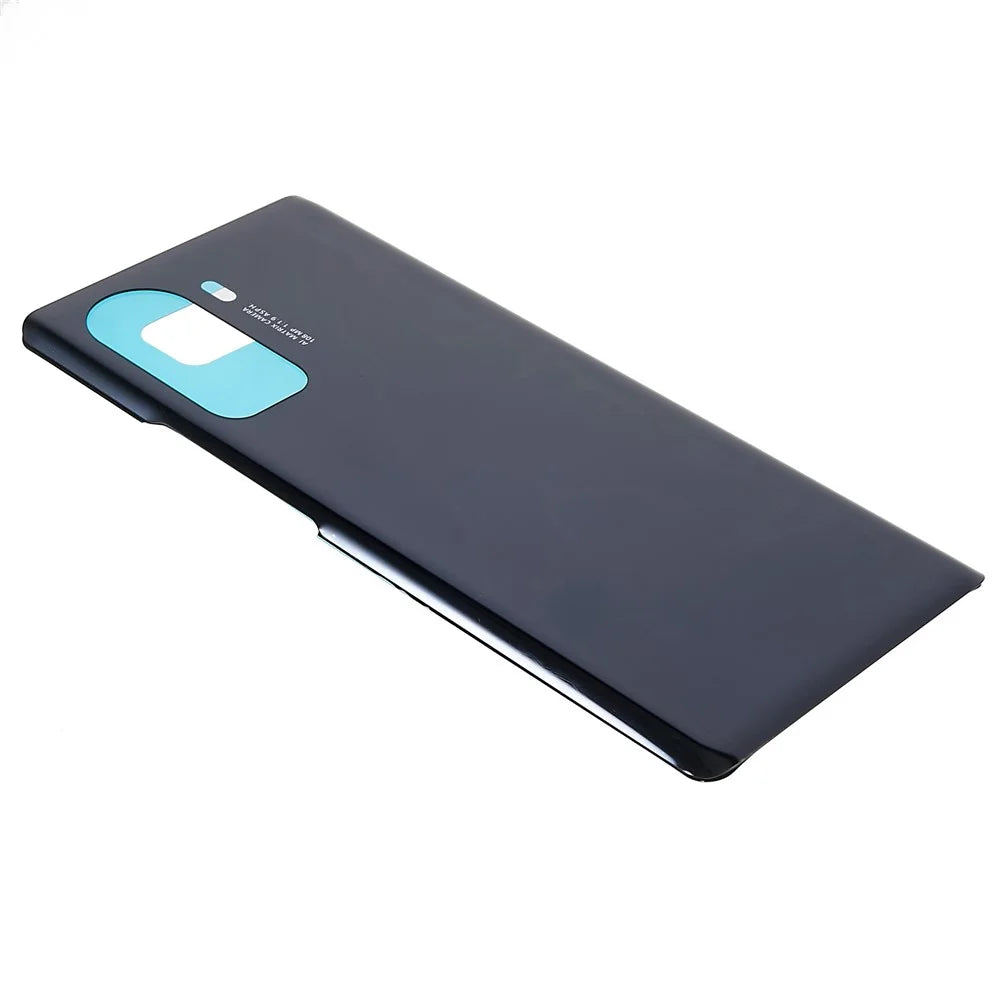 For Honor 60 5G Battery Housing Cover with Adhesive Sticker Replacement Parts - Black - 5
