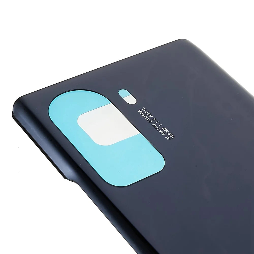 For Honor 60 5G Battery Housing Cover with Adhesive Sticker Replacement Parts - Black - 6