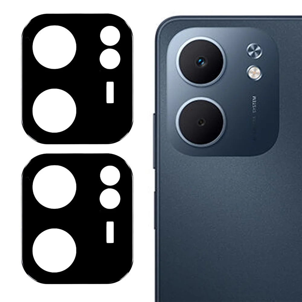 2Pcs For Oppo A5x 4G / 5G Camera Lens Protector Silk Printing Lens Film 3D Arc Edge - 1