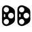 2Pcs For Honor 400 Pro 5G (Global) Camera Lens Protector Silk Printing Lens Film 3D Arc Edge - 2