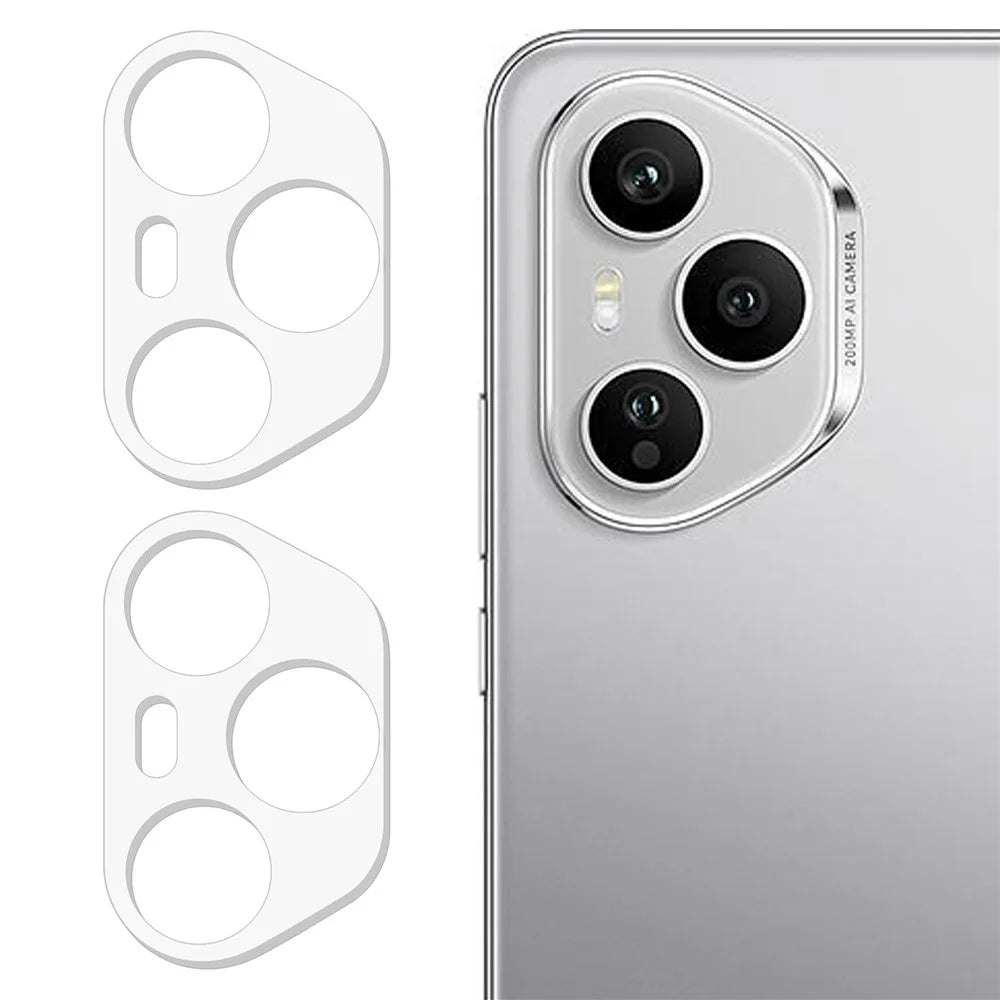 2Pcs For Honor 400 Pro 5G (Global) Camera Lens Protector 3D Arc Edge Anti-Scratch Tempered Glass Lens Film - 1