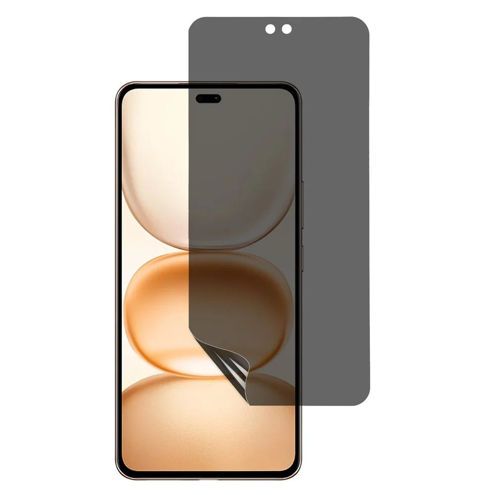 180° Privacy Screen Protector for Honor Power 5G / 300 / 300 Ultra / Magic7 Lite 5G / X9c 5G / 200 Pro / 80 Pro Soft PET Anti-Spy Film with Self-Healing - 1