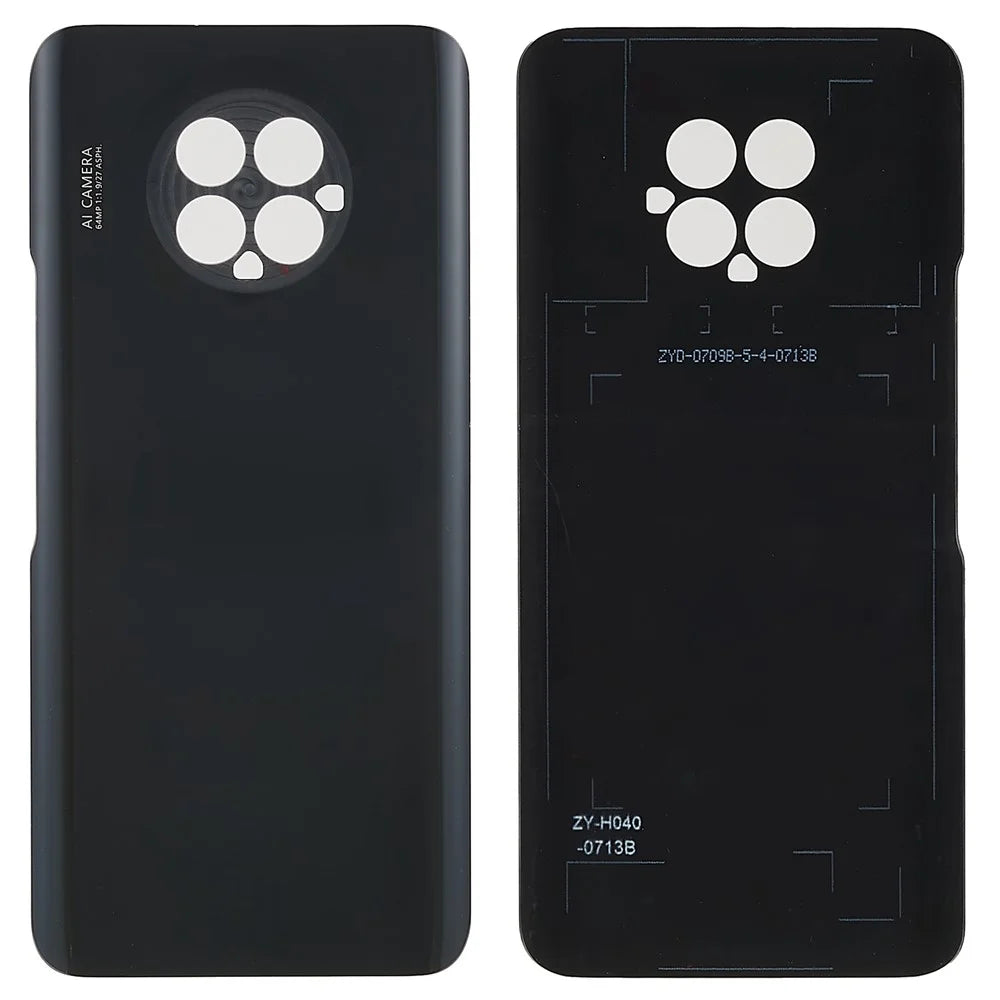 For Honor 50 Lite Battery Housing Back Cover Replacement Part - Black - 1
