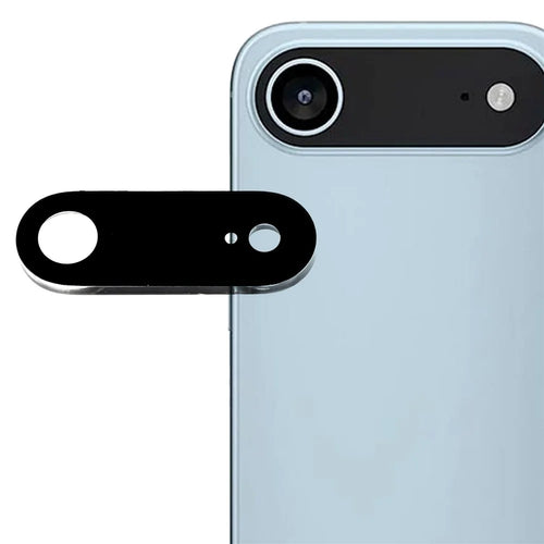 For iPhone Air Tempered Glass Lens Protector Black Silk Printing Camera Lens Film - 1