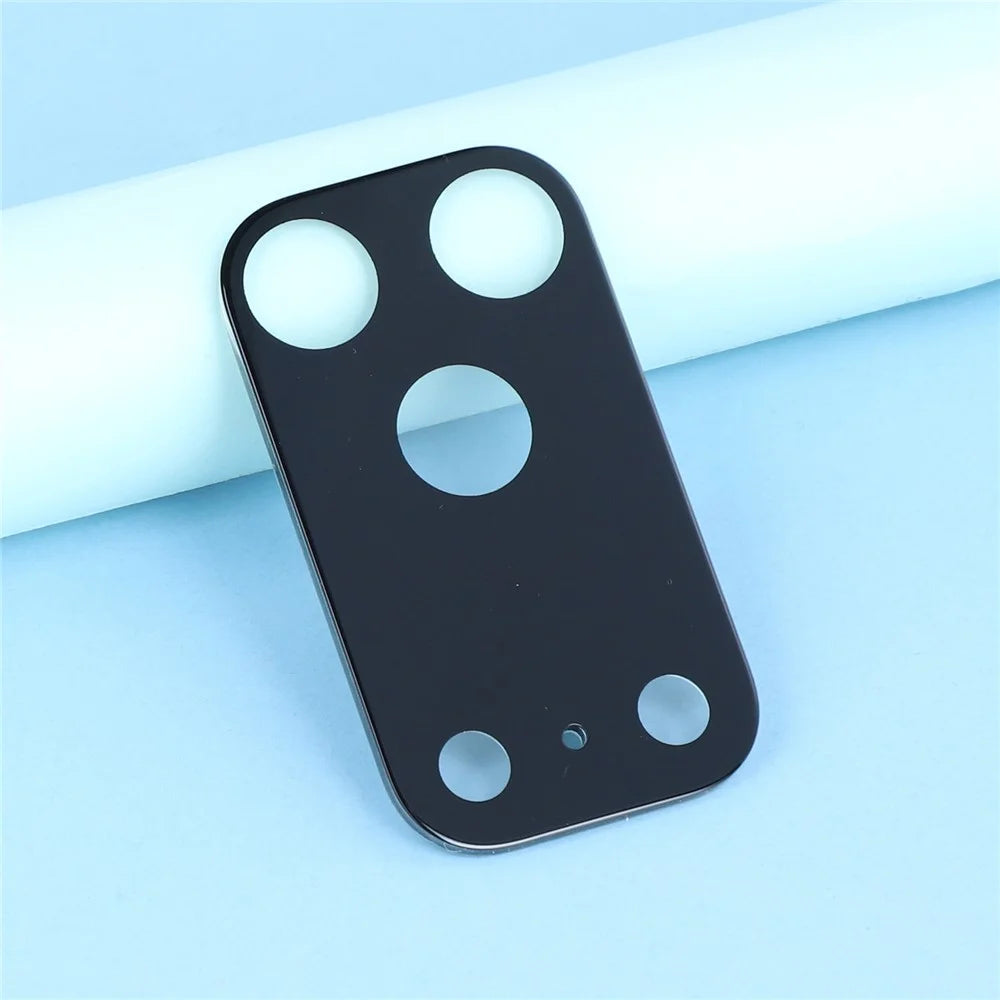 For iPhone 17 Pro Tempered Glass Lens Protector Black Silk Printing Camera Lens Film - 4