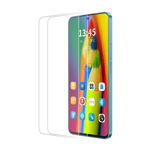 ENKAY HAT PRINCE For Samsung Galaxy M56 5G 2Pcs Screen Protector   9H Clear High Aluminum-Silicon Glass Film - Transparent - 1