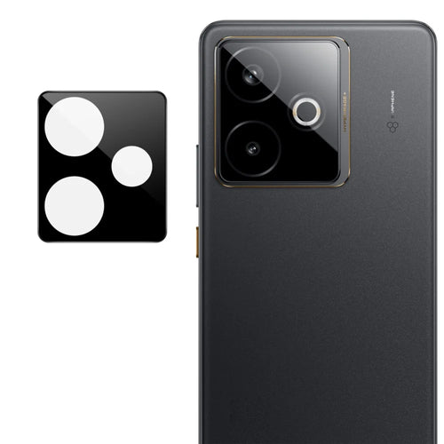 IMAK For Realme GT 7 5G / GT 7T 5G Camera Lens Protector Tempered Glass HD Clear Lens Film (Black Version) - 1