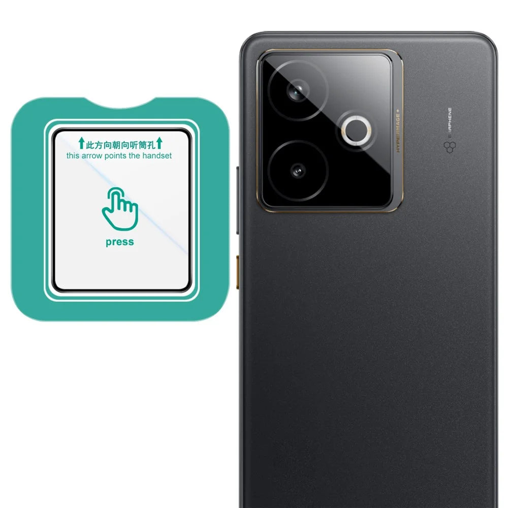 IMAK For Realme GT 7 5G / GT 7T 5G Camera Lens Protector Tempered Glass Lens Film with Self Positioning Frame - 1