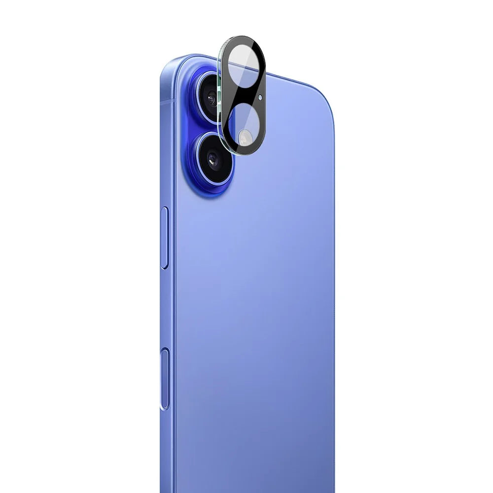 IMAK For iPhone 17 Camera Lens Protector Tempered Glass HD Clear Lens Film (Black Version) - 1