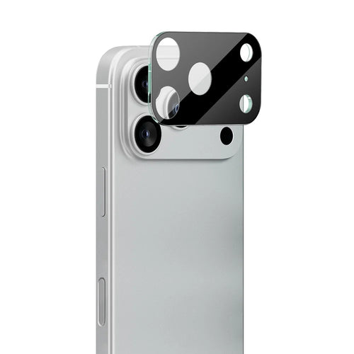 IMAK For iPhone 17 Pro Max Camera Lens Protector Tempered Glass HD Clear Lens Film (Black Version) - 1