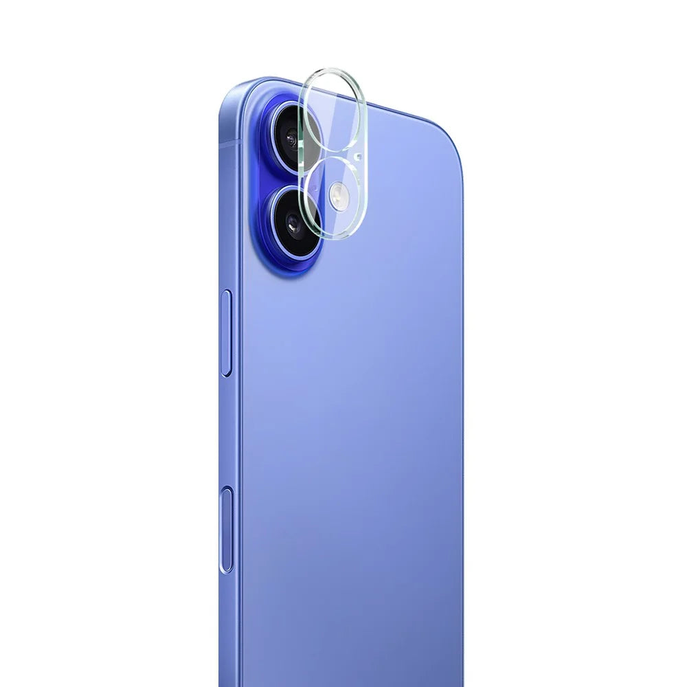 IMAK For iPhone 17 Tempered Glass Camera Lens Protector + Acrylic Lens Cap - 1