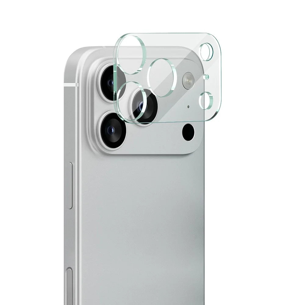 IMAK For iPhone 17 Pro Max Tempered Glass Camera Lens Protector + Acrylic Lens Cap - 1