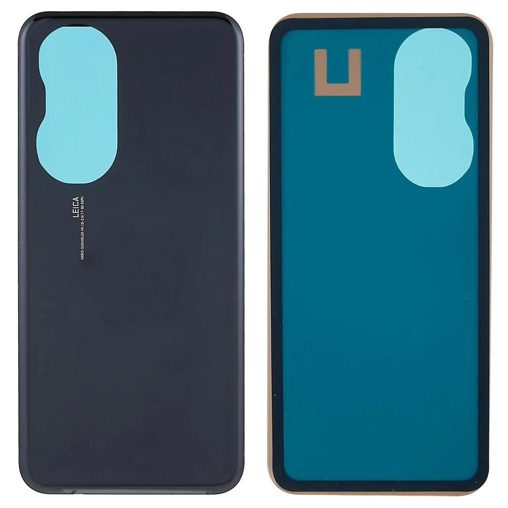 For Huawei P50 4G Battery Housing Cover with Adhesive Sticker Replacement Parts - Black - 1